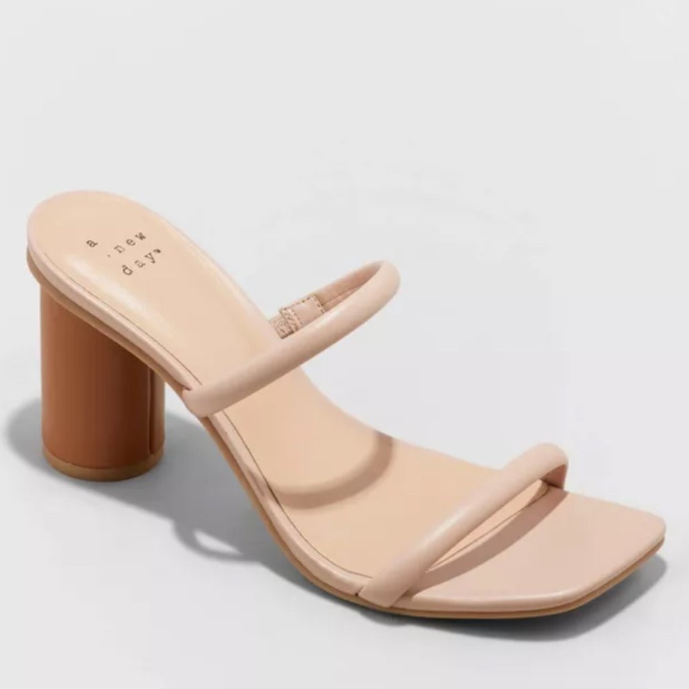 Women's Beige Cass Heels